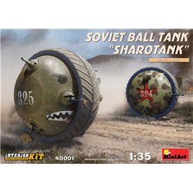 Mini Art 40001 Soviet ball tank"Sharotank"interior