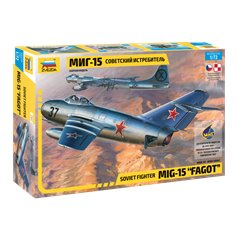 Zvezda 1:72 MiG-15 Fagot 