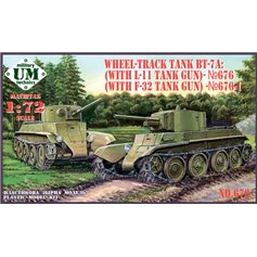 UMMT 1:72 BT-7A z działem L-11