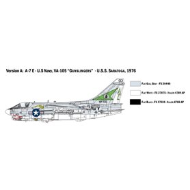 Italeri 1411 1/72 A-7E Corsair II
