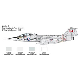 Italeri 1:32 TF-104G Starfighter