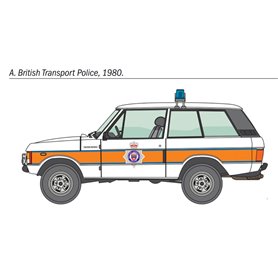 Italeri 1:24 Range Rover POLICE