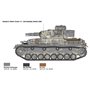 Italeri 1:35 Pz.Kpfe.IV Ausf.F / Ausf.F2 / wczesna wersja Ausf.G z figurkami
