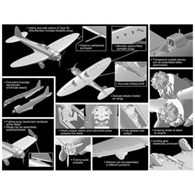 Dragon CYBER HOBBY 1:72 Aichi Type 99 Val DIVE-BOMBER / MIDWAY 1942