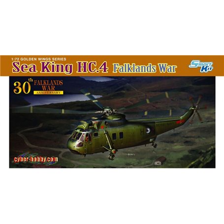 Dragon Cyber Hobby 5073 Sea King HC4 Falklands War