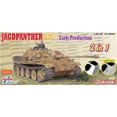 Dragon ZIMMERIT 1:35 Sd.Kfz.173 Jagdpanther wczesna produkcja | 2w1 |