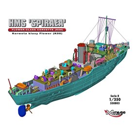 Mirage 1:350 HMS Spirea K08 / FLOWER CLASS