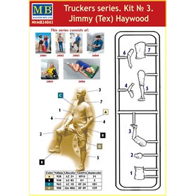 MB TRUCKERS SEIRES 1:24 Jimmy (Tex) Haywood