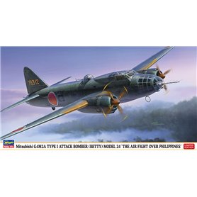 Hasegawa 1:72 Mitsubishi G4M2A Betty Model 24 THE AIR FIGHT OVER PHILIPPINES