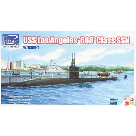 Riich RN28008 Los Angeles 688 Ssn W/Dsrv-1