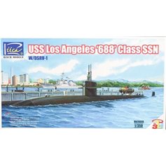 Riich 1:350 USS Los Angeles 688 W/DSRV-1