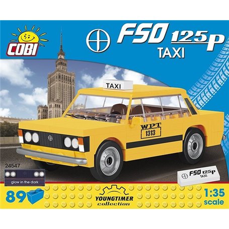 Cobi CARS 24547 FSO 125P TAXI / 89 elementów