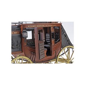 Artesania latina 1:10 STAGE COACH 1848