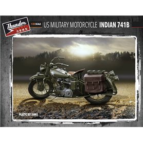 Thunder Model 35003 US Mil. Motorcycle Indian 741B