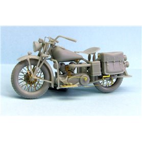 Thunder Model 1:72 US MILITARY MOTORCYCLE Indian 741B