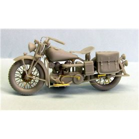 Thunder Model 1:72 US MILITARY MOTORCYCLE Indian 741B