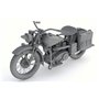 Thunder Model 1:72 US MILITARY MOTORCYCLE Indian 741B