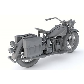 Thunder Model 1:72 US MILITARY MOTORCYCLE Indian 741B