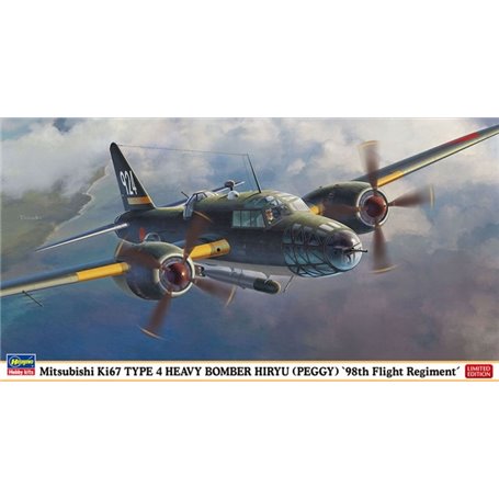 Hasegawa 02282 Mitsubishi Ki-67 Type 4 Hiryu-Peggy