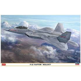 Hasegawa 1:48 F-22 Raptor ROLL OUT