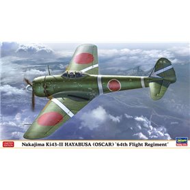 Hasegawa 1:48 Nakajima Ki-43III Hayabusa 64TH FLIGHT REGIMENT