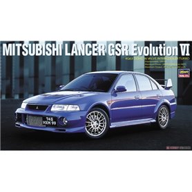 Hasegawa 1:24 Mitsubishi Lancer GSR Evolution VI