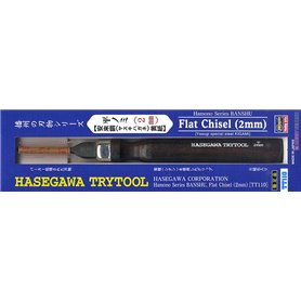 Hasegawa TRYTOOL TT110 FLAT CHISEL Płaskie dłuto 2mm