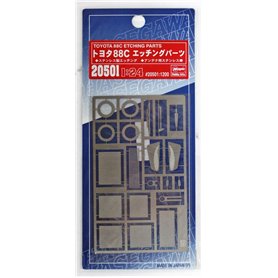 Hasegawa 20501 Toyota 88C Photo-etched Parts scale