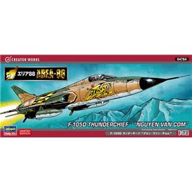 Hasegawa 1:72 AREA 88 F-105D Thunderchief NGUYEN VAN COM
