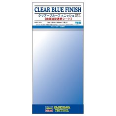 Hasegawa TF21 CLEAR BLUE FINISH 90mm x 200mm