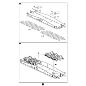 Modelcollect 1l72 Schwerer Plattformwagen Type SSYMS 80