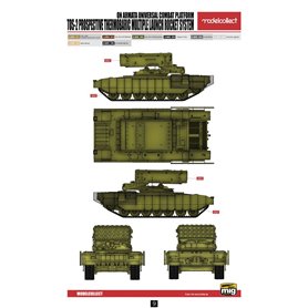 Modelcollect 1:72 TOS-2 PROSPECTIVE THERMOBARIC MULTIPLELAUNCH ROCKET SYSTEM