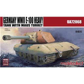 Modelcollect UA72068 Germany WWII E-100 Heavy Tank