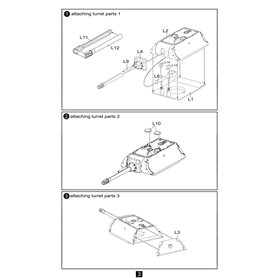 Modelcollect UA72068 Germany WWII E-100 Heavy Tank