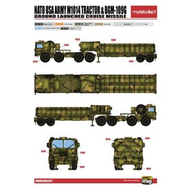 Modelcollect UA72096 M1014 MAN Tractor & BGM-109G