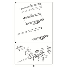 Modelcollect 1:72 128mm Flak.40