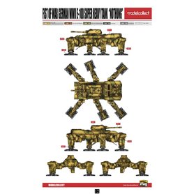 Modelcollect 1:72 FIST OF WAR E-100 NOTHUNG