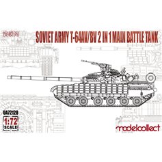 Modelcollect 1:72 T-64AV / BV MBT | 2w1 |