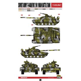 Modelcollect UA72128 T-64AV/BV 2 in 1 Main Battle