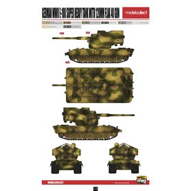 Modelcollect UA72133 WWII E-100 Super Heavy Tank