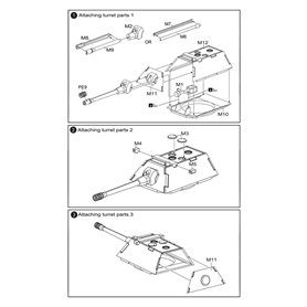 Modelcollect UA72150 P.1000 Ratte Weapon Set Pack