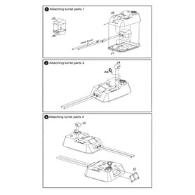 Modelcollect UA72150 P.1000 Ratte Weapon Set Pack