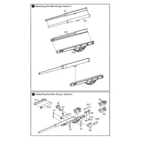 Modelcollect UA72150 P.1000 Ratte Weapon Set Pack