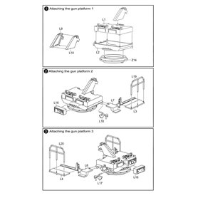 Modelcollect UA72150 P.1000 Ratte Weapon Set Pack