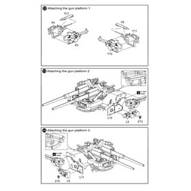 Modelcollect UA72150 P.1000 Ratte Weapon Set Pack