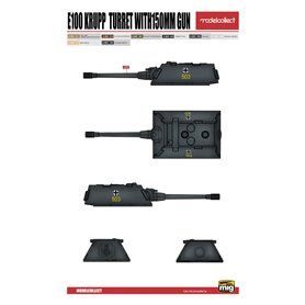 Modelcollect UA72150 P.1000 Ratte Weapon Set Pack