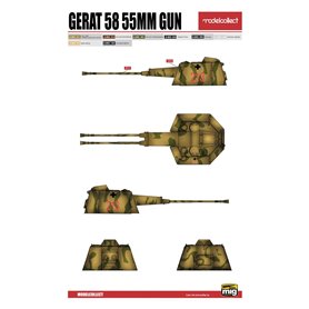 Modelcollect UA72150 P.1000 Ratte Weapon Set Pack