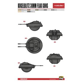 Modelcollect UA72150 P.1000 Ratte Weapon Set Pack