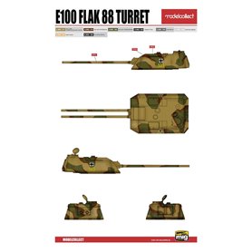 Modelcollect UA72150 P.1000 Ratte Weapon Set Pack