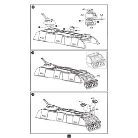 Modelcollect 1:72 FIST OF WAR Sturmahubitze 380mm E-100 